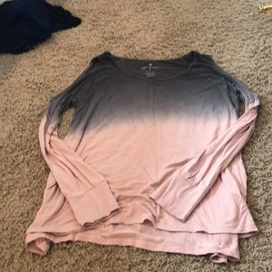 American Eagle Cold Shoulder Top